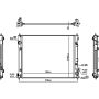 NISSENS 686802 Radiator