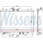 NISSENS 68763 Radiator
