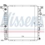 NISSENS 69203 Radiator w/Integrated Transmission Oil Cooler