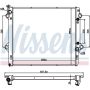 NISSENS 69479 Radiator w/Integrated Transmission Oil Cooler