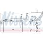 NISSENS 70529 HVAC Heater Core