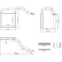 NISSENS 707298 HVAC Heater Core