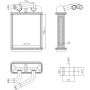 NISSENS 707313 HVAC Heater Core