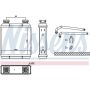 NISSENS 72072 HVAC Heater Core
