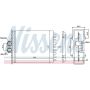 NISSENS 72657 HVAC Heater Core