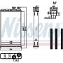 NISSENS 727210 HVAC Heater Core