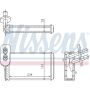 NISSENS 73962 HVAC Heater Core