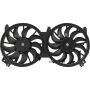 NISSENS 850490 Dual Radiator and Condenser Fan Assembly