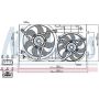 NISSENS 85250 Engine Cooling Fan Assembly