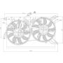 NISSENS 85523 Engine Cooling Fan Assembly