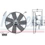 NISSENS 85538 Engine Cooling Fan