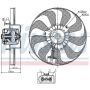 NISSENS 85684 Engine Cooling Fan
