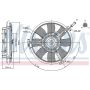 NISSENS 85691 A/C Condenser Fan Assembly