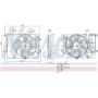 NISSENS 85897 Engine Cooling Fan Assembly