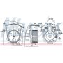 NISSENS 87176 Blower Motor Assembly