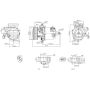 NISSENS 890053 Air Conditioning Compressor with Clutch