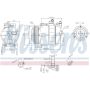 NISSENS 89022 Air Conditioning Compressor with Clutch
