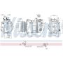 NISSENS 890585 Air Conditioning Compressor with Clutch