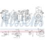 NISSENS 890595 Air Conditioning Compressor with Clutch