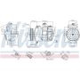 NISSENS 890632 Air Conditioning Compressor with Clutch