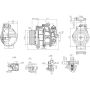 NISSENS 890749 Air Conditioning Compressor with Clutch