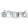 NISSENS 890761 Air Conditioning Compressor with Clutch