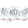 NISSENS 890816 Air Conditioning Compressor with Clutch