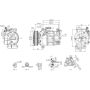 NISSENS 890894 Air Conditioning Compressor with Clutch