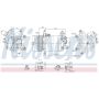 NISSENS 890913 10PA17 Compressor with Clutch