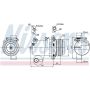 NISSENS 89133 Air Conditioning Compressor with Clutch