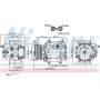 NISSENS 89239 Air Conditioning Compressor with Clutch