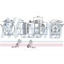 NISSENS 89278 Air Conditioning Compressor with Clutch