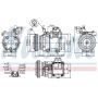 NISSENS 89286 Air Conditioning Compressor with Clutch