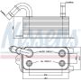 NISSENS 90661 Automatic Transmission Oil Cooler