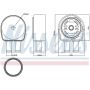 NISSENS 90946 Engine Oil Cooler