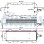 NISSENS 90947 Engine Oil Cooler