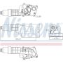 NISSENS 91197 Engine Oil Cooler