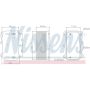 NISSENS 91253 Engine Oil Cooler