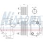 NISSENS 91269 Engine Oil Cooler