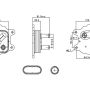 NISSENS 91436 Engine Oil Cooler