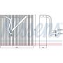 NISSENS 92163 Air Conditioning Evaporator Core