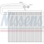 NISSENS 92165 Air Conditioning Evaporator Core