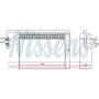 NISSENS 92177 Air Conditioning Evaporator Core