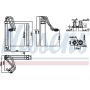 NISSENS 92354 Air Conditioning Evaporator Core