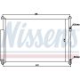 NISSENS 940012 Air Conditioning Condenser/Receiver Drier Assembly