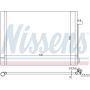NISSENS 940058 Air Conditioning Condenser/Receiver Drier Assembly
