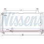 NISSENS 940080 Air Conditioning Condenser/Receiver Drier Assembly
