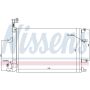 NISSENS 940103 Air Conditioning Condenser/Receiver Drier Assembly