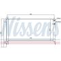 NISSENS 940175 Air Conditioning Condenser/Receiver Drier Assembly