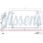NISSENS 940238 Air Conditioning Condenser/Receiver Drier Assembly